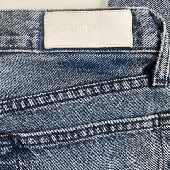 RE/DONE Originals High Waist Ankle Crop Jeans Size 26 - Picture 6 of 10